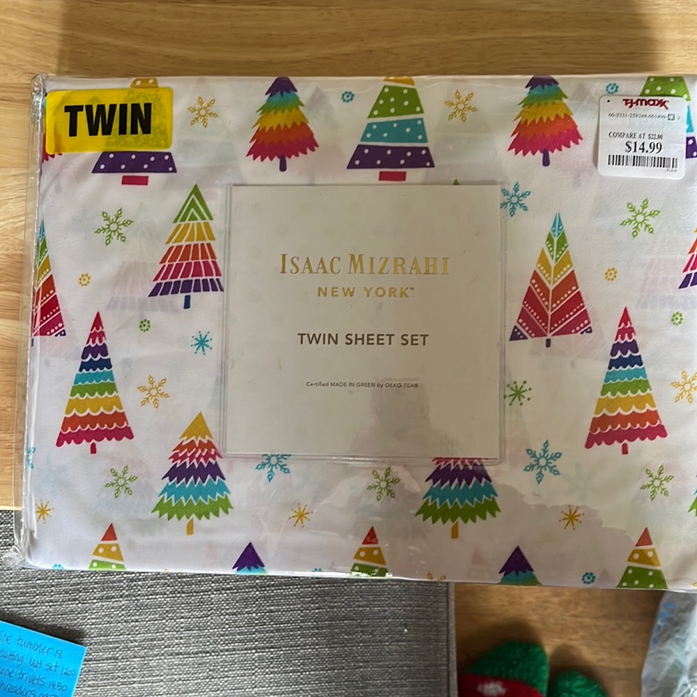 Twin Christmas sheets